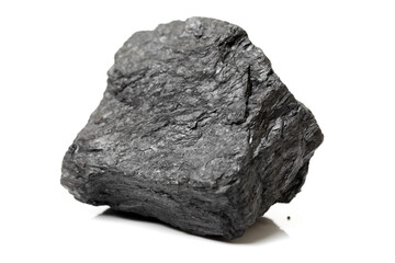 Poster - Coal on a white background