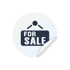 Wall Mural - For Sale Sign - Sticker