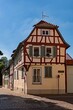 Fachwerkhaus in der Altstadt von Dieburg in Hessen, Deutschland 
