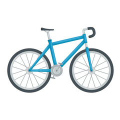 Wall Mural - bicycle isolated icon