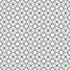 Poster - Abstract web ornament. Vector net mesh. Seamless and repeated net.