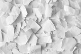 Fototapeta Londyn - Crumpled torn white paper