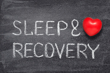 Wall Mural - sleep and recovery heart