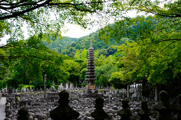 Poster - Adashino in Kyoto.