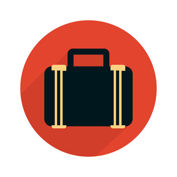 case icon on a white background, vector illustration