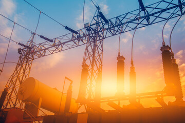Wall Mural - main power plant energy ideas and energy saving
