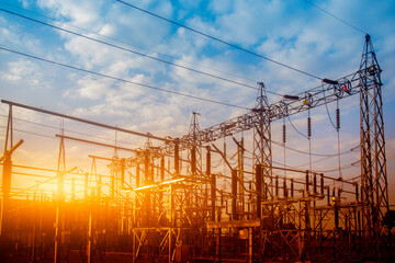 Wall Mural - main power plant energy ideas and energy saving