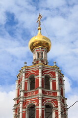 Canvas Print - Church of the Protection of the Holy Mary in Moscow, Russia