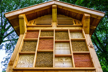 Insect Hotel At A Farm