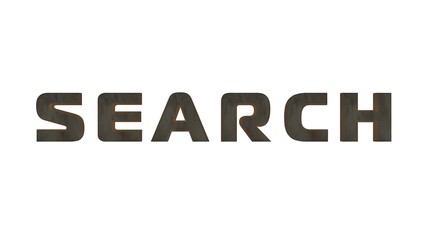 Poster - Gray 3d text 