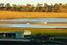 Solar Farm Outside Of Warwick