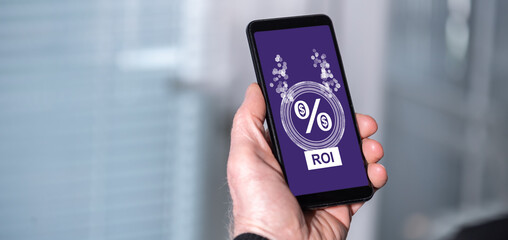 Poster - Roi concept on a smartphone