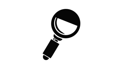 Poster - Loupe icon animation simple best object on white