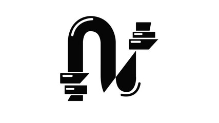 Poster - Siphon icon animation simple best object on white