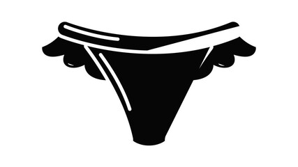 Poster - Underpants icon animation simple best object on white
