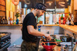 © ADDICTIVE STOCK - Chef cooking in ramen bar
