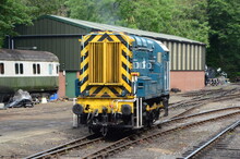 BR Horwich / English Electric Diesel Shunter, Class 08 Pickering Railway Station