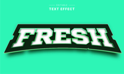 Sticker - Editable Esport Text Effect for illustrator