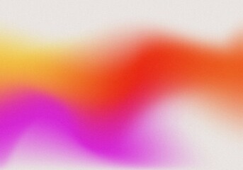 Wall Mural - retro gradient background with grain texture