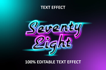 Aufkleber - Editable Text Effect light pink blue