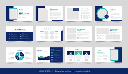 online Education learning PowerPoint Presentation Design 