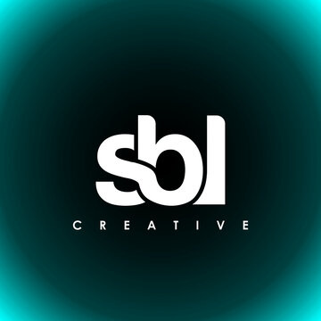 SBL Letter Initial Logo Design Template Vector Illustration