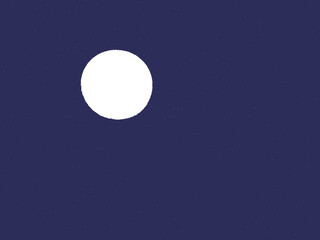 Wall Mural - abstract moon and stars illustration with copy space
