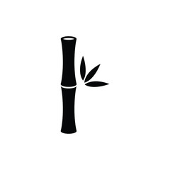 Wall Mural - bamboo logo icon design template vector