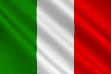 Wall Mural - Flag of Italy