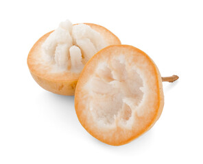 Wall Mural - santol fruit isolated on white background