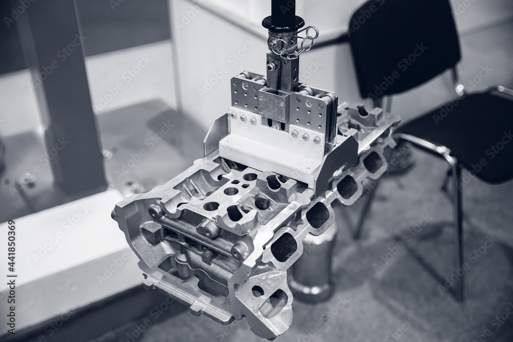 Steel milling CNC Manufacturing process of cylinder block for car ...