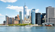 © Tetra Images - New York, New York City, Financial district skyline with One World Trade Center