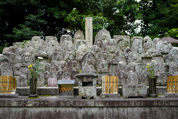 Canvas Print - Shin nyo-do Temple in Kyoto.