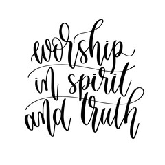 Wall Mural - worship in spirit and truth