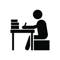 Sticker - Studying icon