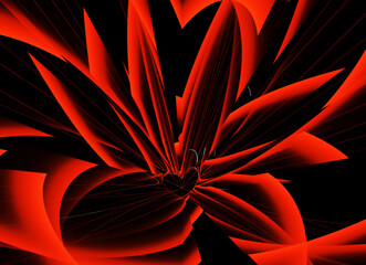 Fototapete - abstract fractal textured background a computer-generated illustration, texture
