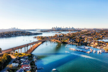 Wall Mural - D Sydney Gladesville Bridge 2 CBD