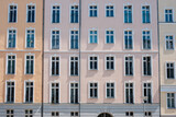 Fototapeta  - residential building facade, apartment house exterior