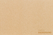 Brown Cardboard Paper Texture Background. Vector Illustration Eps 10