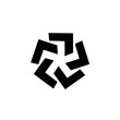asterisk symbol sign logo vector icon illustration