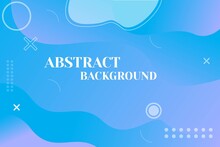 Blue Shape Abstract Background. Abstract Blue White And Gradient Shape Pattern Background. 3d Render Illustration