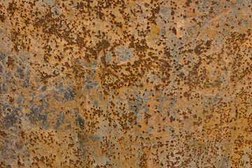 Grunge rusted metal texture, rust and oxidized metal background. Old metal iron panel