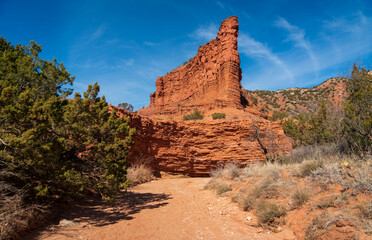 Canvas Print - Caprock Canyons State Park, Texas