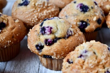 Blueberry muffins 