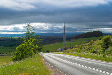 road in the mountains