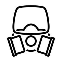 Poster - Icon Of Chemistry Gas Mask