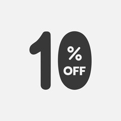 Poster - Special discount offer symbol