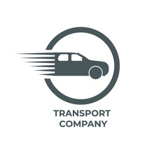 Transport Logo Design On White Background