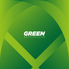 Abstract minimal geometrci green background, dynamic shapes composition, Vector background