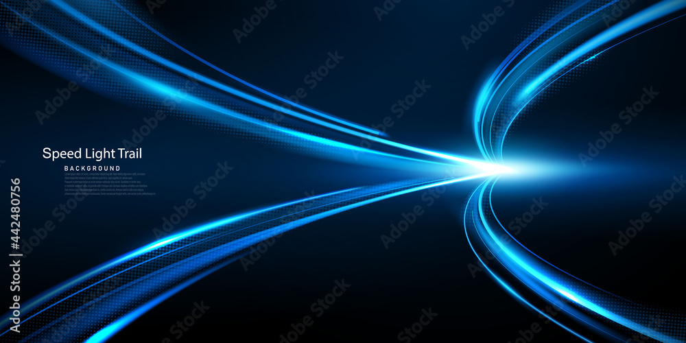 Abstract speed line background poster with dynamic. technology network Vector illustration. - obrazy, fototapety, plakaty 